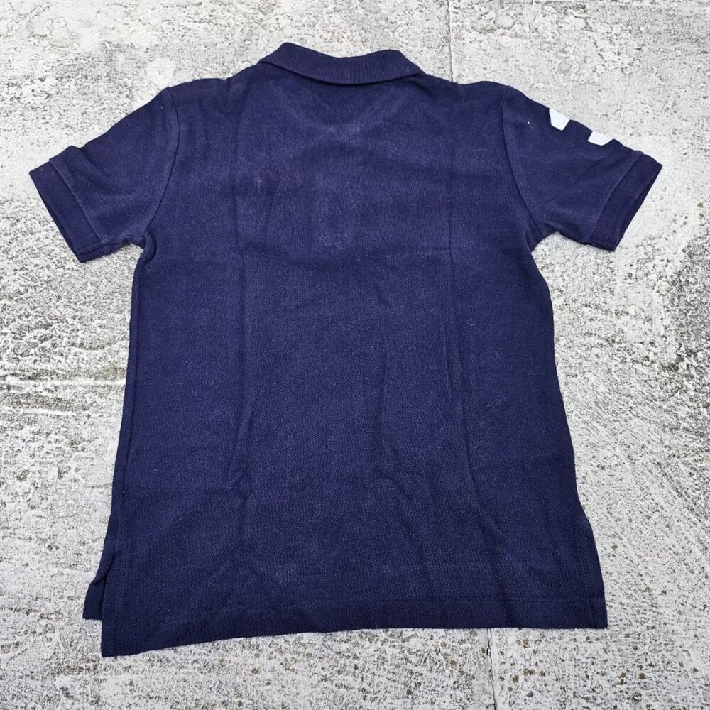 polo Ralph Lauren Kids Polo Tee Blue Cotton Short Sleeve T Shirt Size 4t/4 - Picture 7 of 8